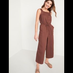 Old Navy Brown Jumpsuit